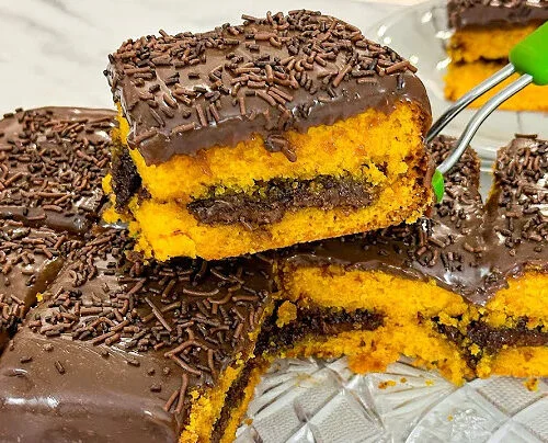 Bolo de Cenoura Gourmet